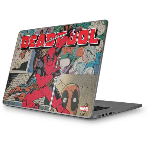 Marvel Deadpool Deadpool Collage Apple MacBook Pro 17-inch Skin