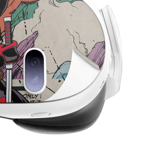 Marvel Deadpool Deadpool Collage Meta Quest 3 Skin