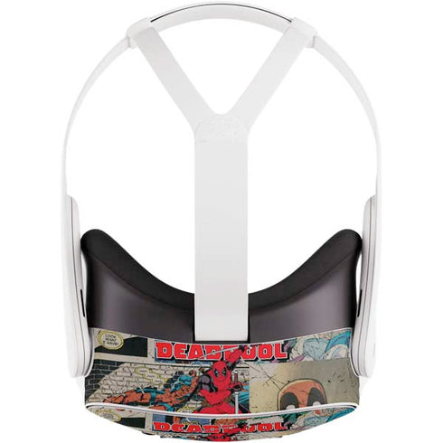 Marvel Deadpool Deadpool Collage Meta Quest 3S Skin