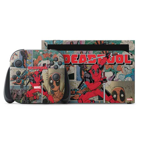 Marvel Deadpool Deadpool Collage Nintendo Skins