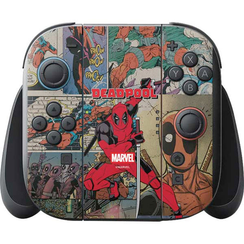 Marvel Deadpool Deadpool Collage Nintendo Switch 2 (2025) with Joy-Con Skin