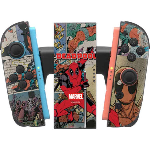 Marvel Deadpool Deadpool Collage Nintendo Switch 2 (2025) Joy-Con Controller Skin