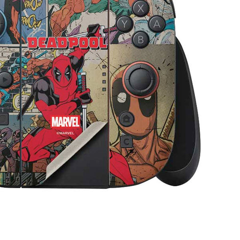 Marvel Deadpool Deadpool Collage Nintendo Switch 2 (2025) Joy-Con Controller Skin