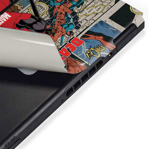 Marvel Deadpool Deadpool Collage Nintendo Switch Bundle Skin