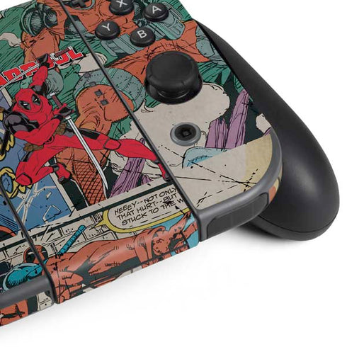 Marvel Deadpool Deadpool Collage Nintendo Switch Bundle Skin