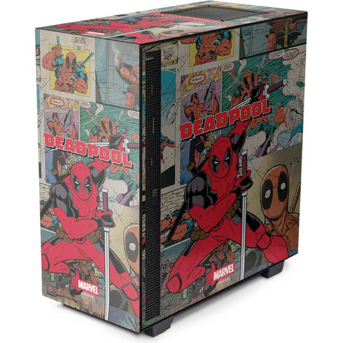 Marvel Deadpool Deadpool Collage NZXT H510 Compact ATX Mid-Tower Case Skin