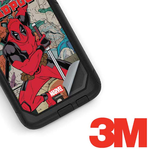 Marvel Deadpool Deadpool Collage Otterbox Commuter Galaxy Skin