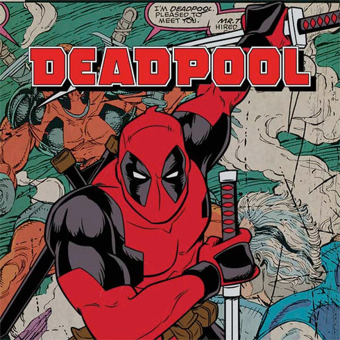 Marvel Deadpool Deadpool Collage Otterbox Commuter Galaxy Skin