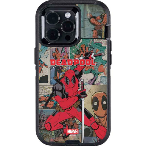 Marvel Deadpool Deadpool Collage Otterbox Defender iPhone Skin