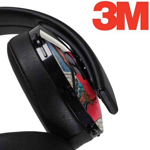 Marvel Deadpool Deadpool Collage PlayStation 4 Gold Wireless Headset Skin