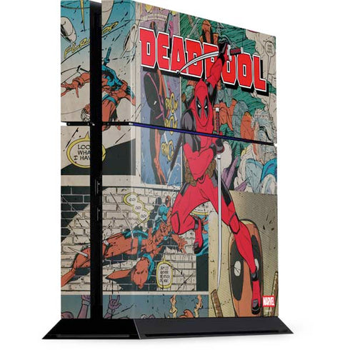 Marvel Deadpool Deadpool Collage PS4 Console Skin