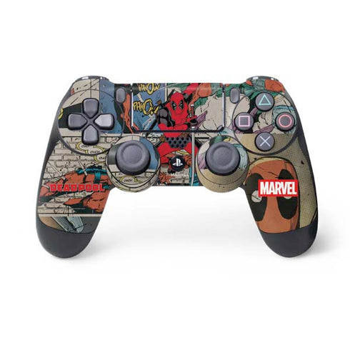 Marvel Deadpool Deadpool Collage PS4 Controller Skin