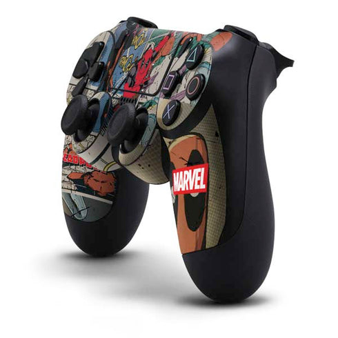 Marvel Deadpool Deadpool Collage PS4 Controller Skin