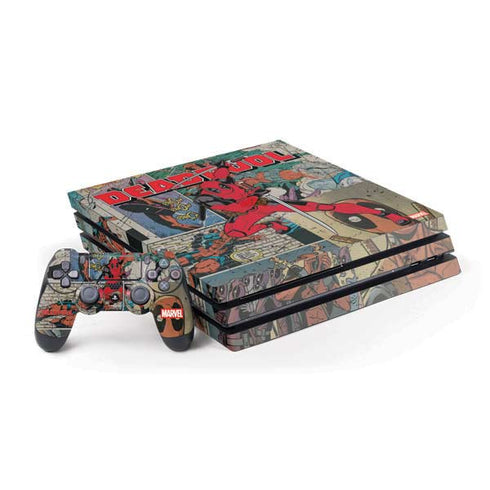 Marvel Deadpool Deadpool Collage PS4 Pro Bundle Skin
