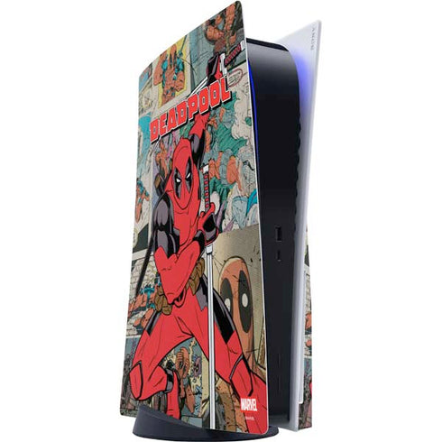 Marvel Deadpool Deadpool Collage PlayStation PS5 Skins