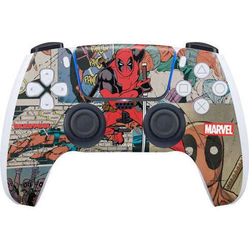 Marvel Deadpool Deadpool Collage PlayStation PS5 Skins