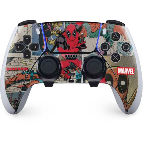 Marvel Deadpool Deadpool Collage PlayStation PS5 Skins