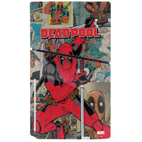 Marvel Deadpool Deadpool Collage PS5 Slim Disk Bundle Skin