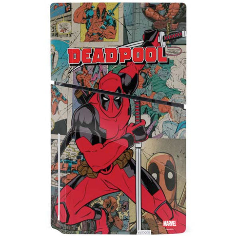 Marvel Deadpool Deadpool Collage PS5 Slim Disk Console Skin