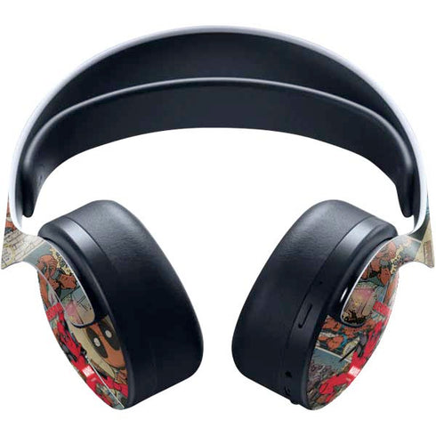 Marvel Deadpool Deadpool Collage PULSE 3D Wireless Headset for PS5 Skin