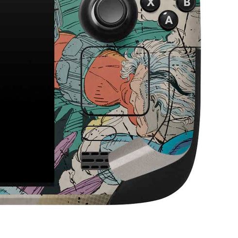 Marvel Deadpool Deadpool Collage Steam Deck Handheld Gaming Computer Skin