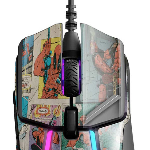 Marvel Deadpool Deadpool Collage SteelSeries Rival 600 Gaming Mouse Skin