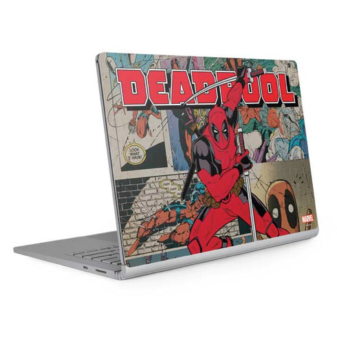 Marvel Deadpool Deadpool Collage Surface Book 2 13.5in Skin