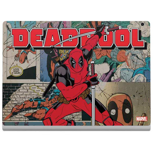 Marvel Deadpool Deadpool Collage Surface Book 2 15in Skin
