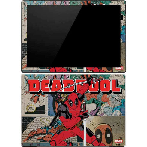 Marvel Deadpool Deadpool Collage Surface Pro 4 Skin