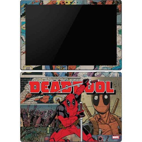 Marvel Deadpool Deadpool Collage Surface Pro 6 Skin