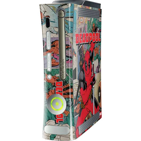 Marvel Deadpool Deadpool Collage Xbox 360 (Includes HDD) Skin