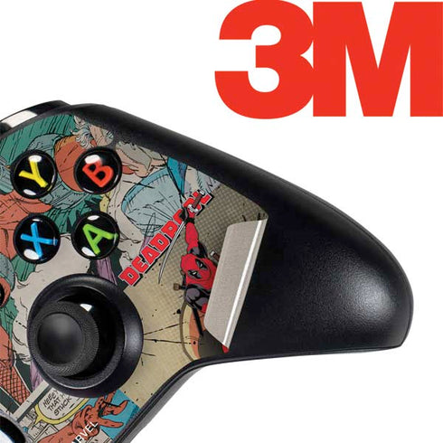Marvel Deadpool Deadpool Collage Xbox One Controller Skin