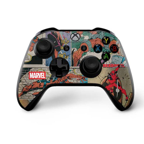 Marvel Deadpool Deadpool Collage Xbox One X Bundle Skin