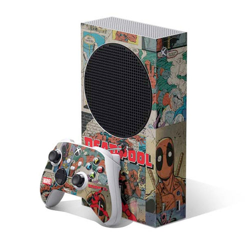 Marvel Deadpool Deadpool Collage Xbox Series S Skins