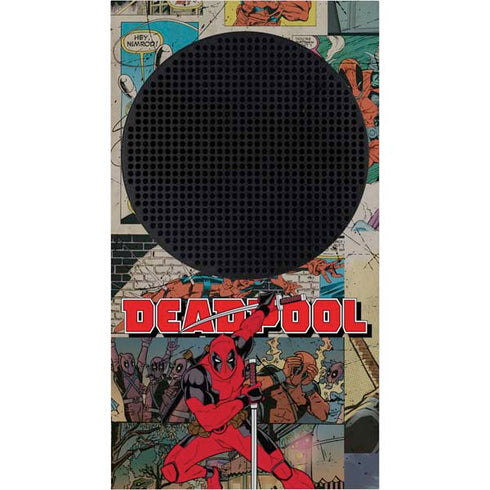 Marvel Deadpool Deadpool Collage Xbox Series S Console Skin