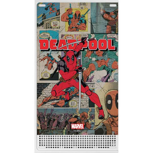Marvel Deadpool Deadpool Collage Xbox Series S Console Skin