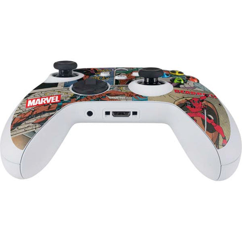 Marvel Deadpool Deadpool Collage Xbox Series S Controller Skin