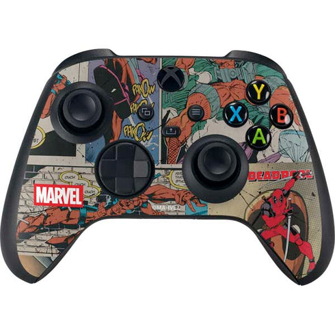 Marvel Deadpool Deadpool Collage Xbox Series X Bundle Skin