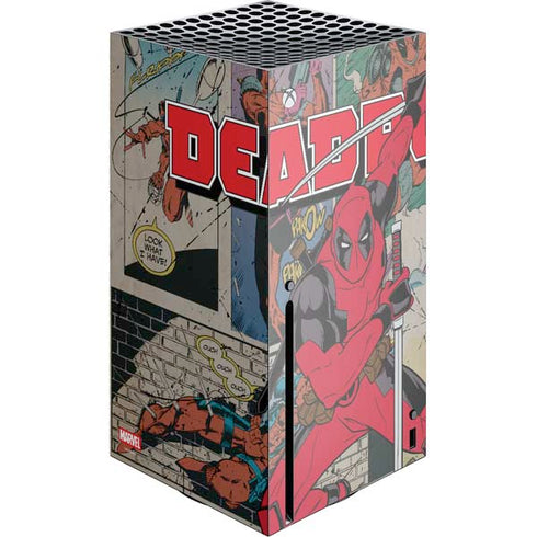 Marvel Deadpool Deadpool Collage Xbox Series X Skins