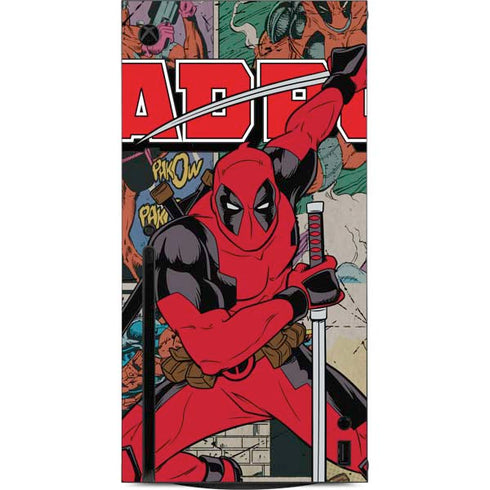 Marvel Deadpool Deadpool Collage Xbox Series X Console Skin