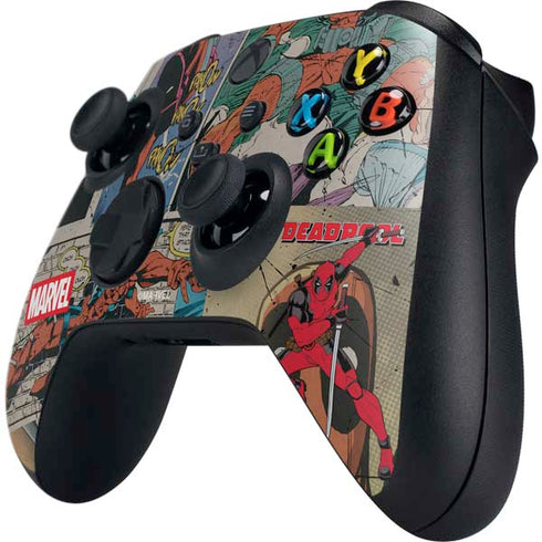 Marvel Deadpool Deadpool Collage Xbox Series X Controller Skin