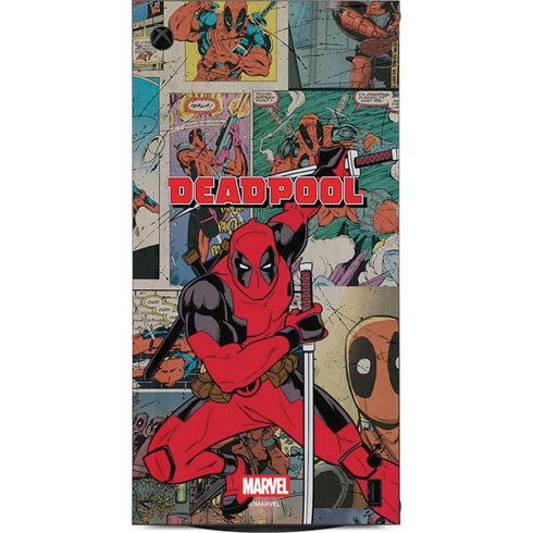 Marvel Deadpool Deadpool Collage XBox Series X Digital Edition Console Skin