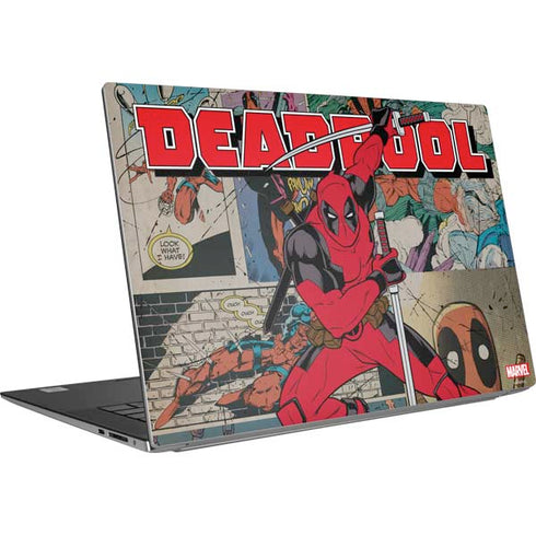 Marvel Deadpool Deadpool Collage Dell XPS Skin