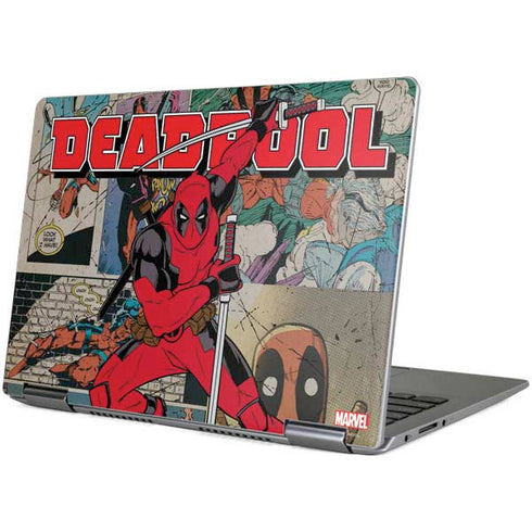 Marvel Deadpool Deadpool Collage Yoga 710 14in Skin