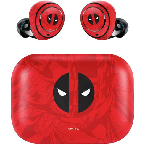 Marvel Deadpool Deadpool Emblem Amazon Echo Buds Skin
