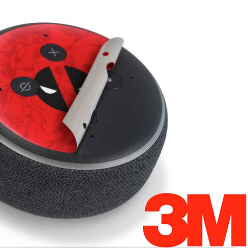 Marvel Deadpool Deadpool Emblem Amazon Echo Dot Skin