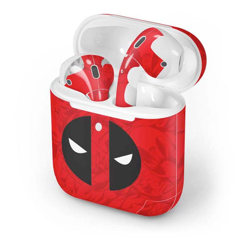 Marvel Deadpool Deadpool Emblem Apple AirPods 2 Skin