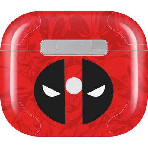 Marvel Deadpool Deadpool Emblem Apple AirPods (3rd Gen 2021) Skin