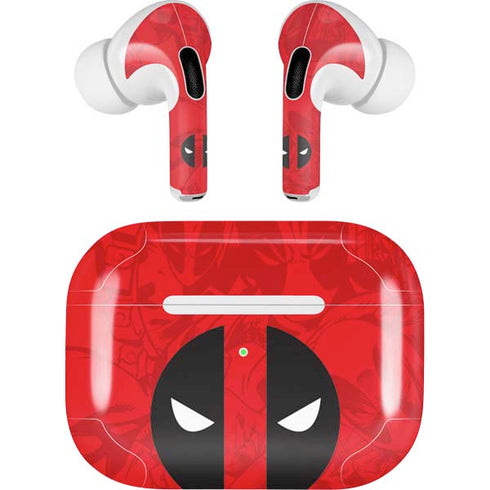 Marvel Deadpool Deadpool Emblem Apple AirPods Pro Skin