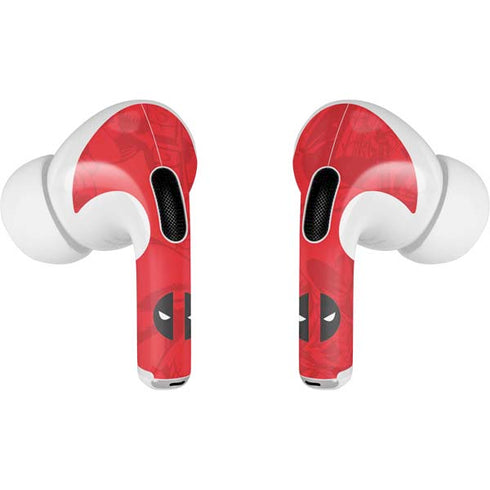 Marvel Deadpool Deadpool Emblem Apple AirPods Pro Skin